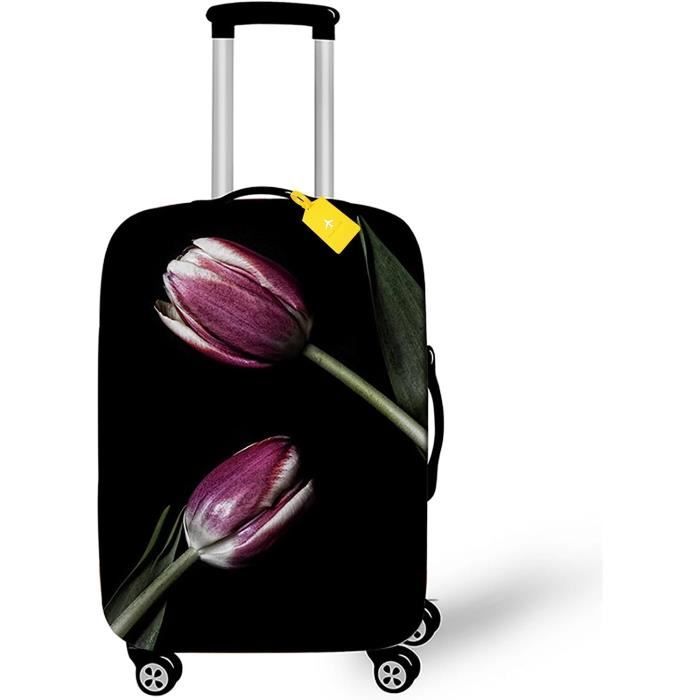 Housse De Protection élastique Pour Valise - Couleur Violet, Taille Unique, Neuf, Générique