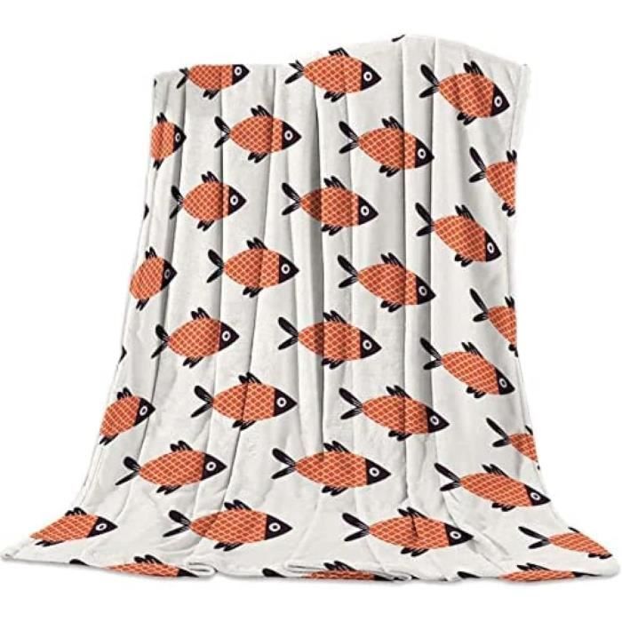 HYQDD Plaid Couverture Polaire 3D Cheval Au Galop-130x150cmCouverture De Lit Réversible Double