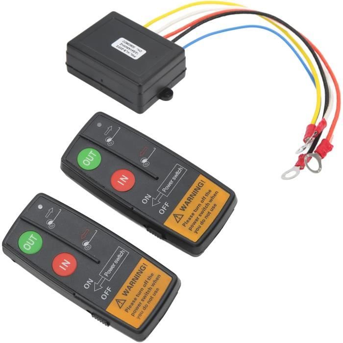 SURENHAP Contrôleur De Treuil électrique Kit De Télécommande De Treuil Fil Commutateur