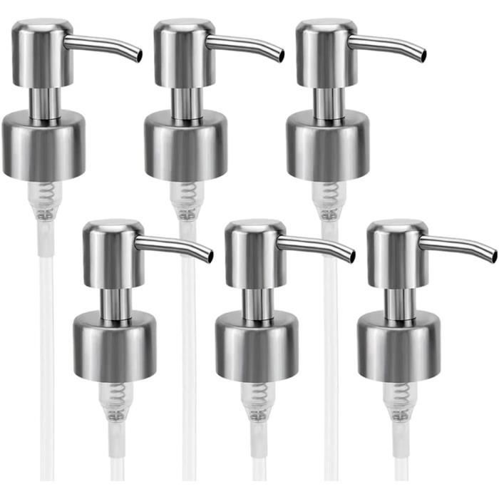 Pompe Distributeur Pour Pots Mason - Acier Inoxydable, étanche, Pour Miel, Sirop, Vinaigrette, Réutilisable
