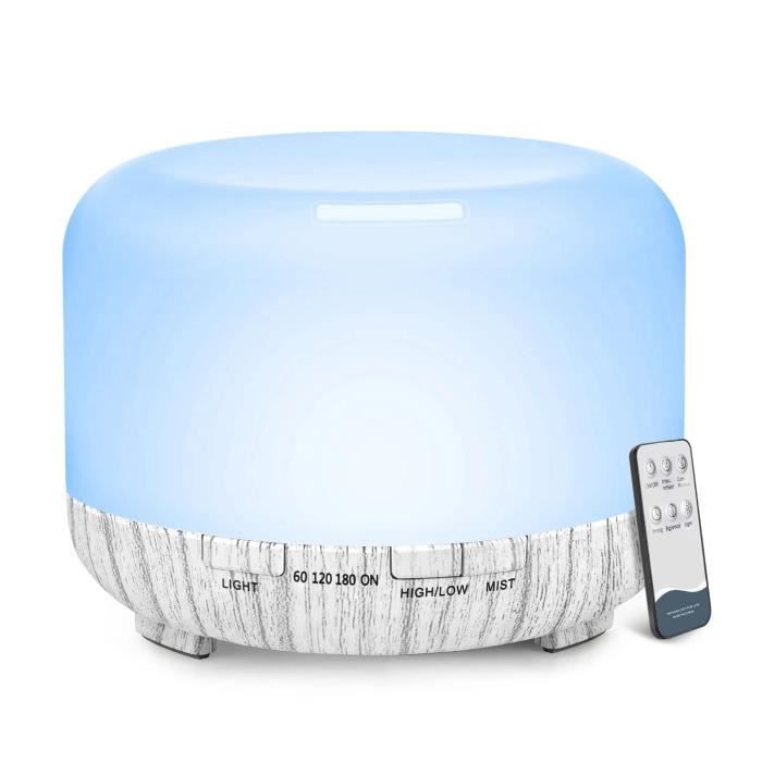 Télécommande Pour Diffuseur D'arômes Simpeak - Réglage Brume, Minuterie, LED - Compatible YX-137/LJ-D05015
