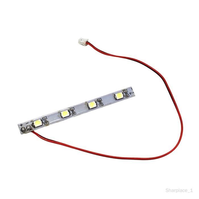 Lampada luminosa 18 LED colorata barra tetto per 1/10 SCX10 RC