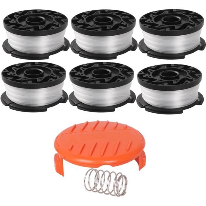 Bobine Fil Coupe Bordure Parkside Lot De 3 Bobines De Débroussailleuse Compatibles Avec Tondeuse Flymo Bobine De Fil Debroussailleuse