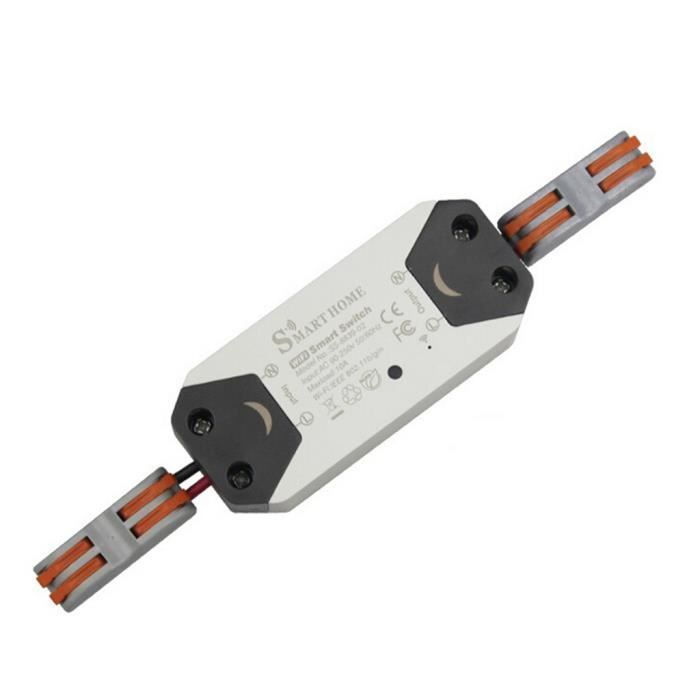 Commutateur /à Distance Intelligent Commutateur de Minuterie de Disjoncteur WIFI Intelligent pour Bo/îte de Distribution 1P AC230V 50Hz 00 IP20 1P 16A
