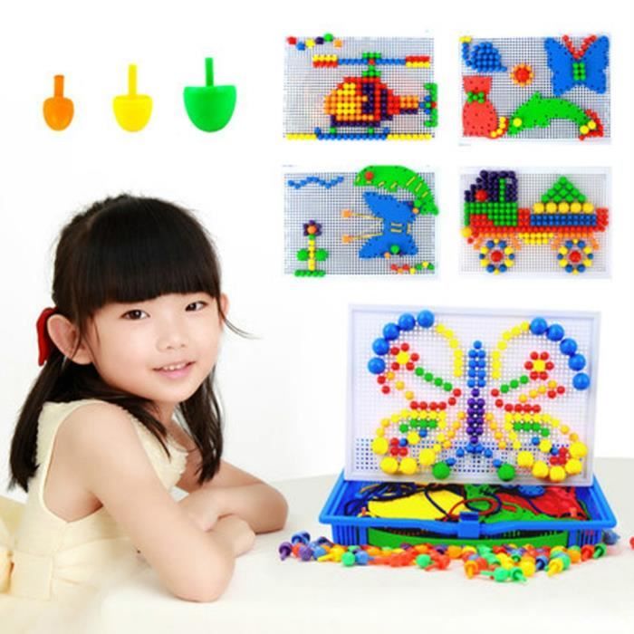 Puzzle Mosaïque 296 Pièces Pour Enfants 3-5 Ans | Jeu Éducatif Montessori | Développe Créativité