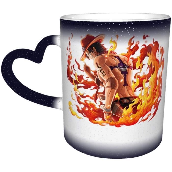 Tasse café One Piece - Luffy & Wanted | Idées de cadeaux originaux
