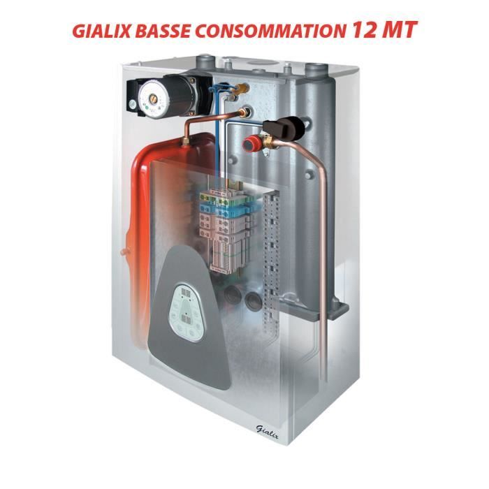 Chaudière électrique - GIALIX - 12MT Comfort+ - Monophasé - 12 kW
