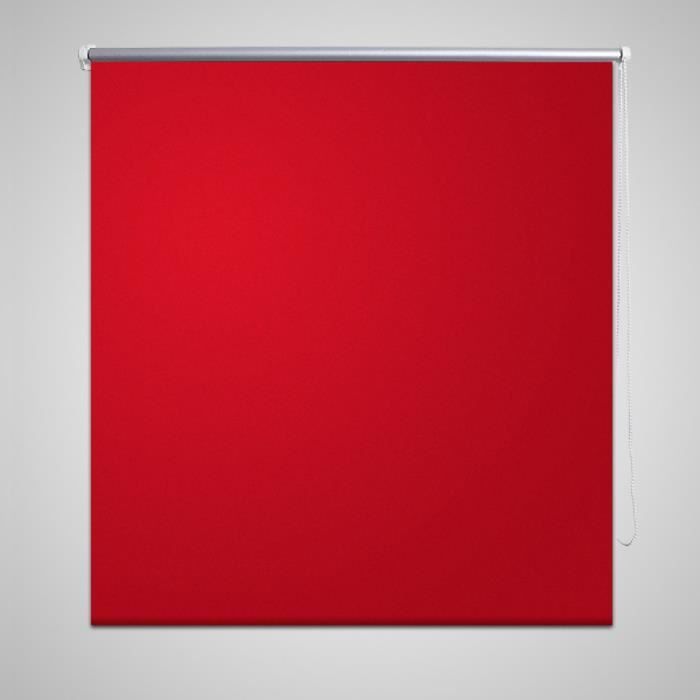 Lot De 2 Stores Enrouleurs Occultants – Rouge, 70 X 150 Cm, Neufs
