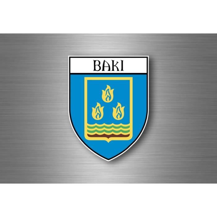 Autocollant Sticker Voiture Moto Blason Ville Drapeau Espagne