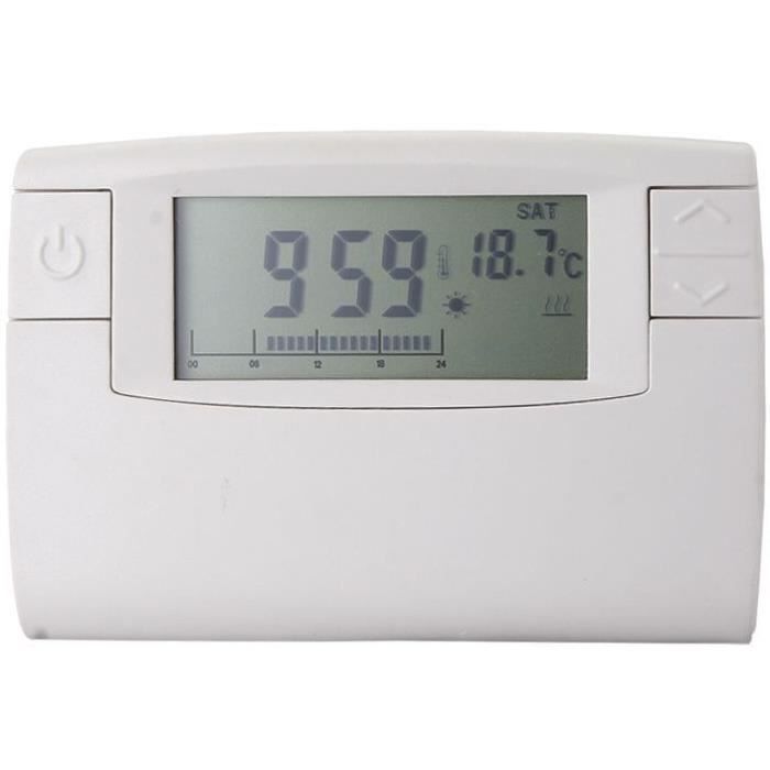 Thermostat électronique programmable - GAO - 3 niveaux de température réglages manuels
