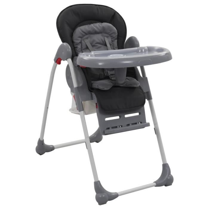 Chaise Haute pour bébéenfant pliable et confortable de 6 Mois à 3 Ans