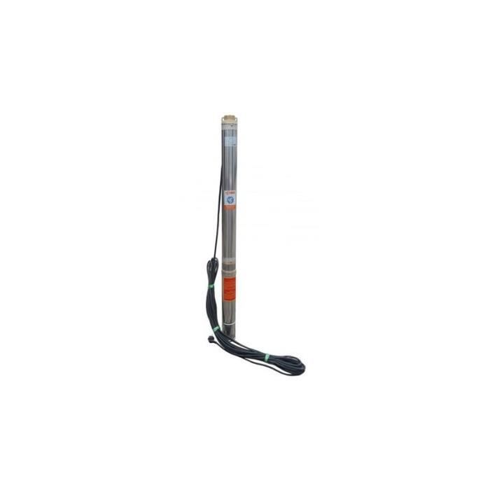Pompe immergée pour puits 3,5/" SC3//16 750W 230V câble 39m