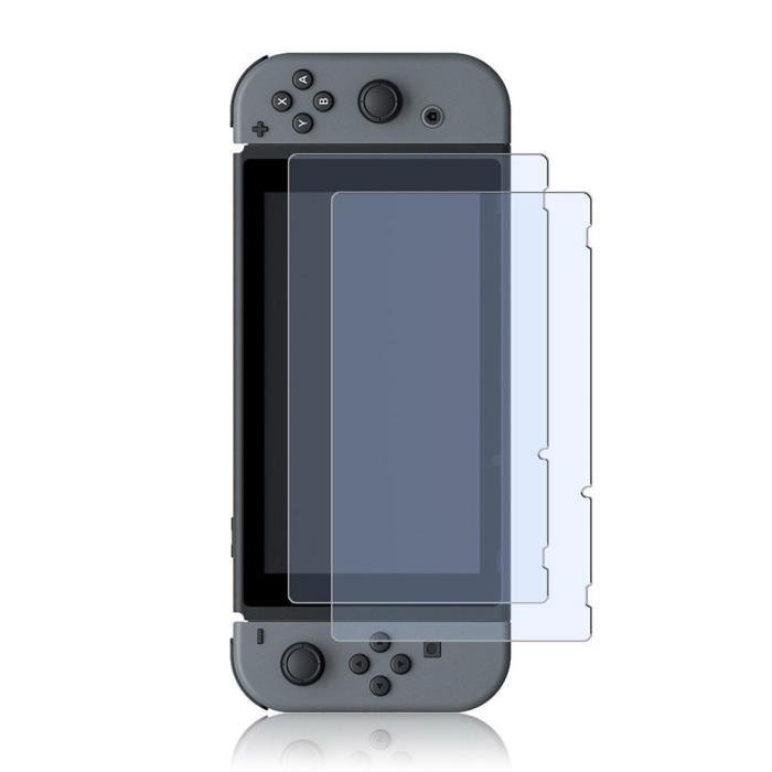 Protection écran PHONILLICO Nintendo Switch Lite - Film verre x2