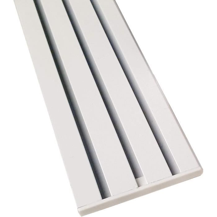 Barre télescopique en aluminium - 4 pièces - Extensible jusqu'à 4 m (4 x 1  m).