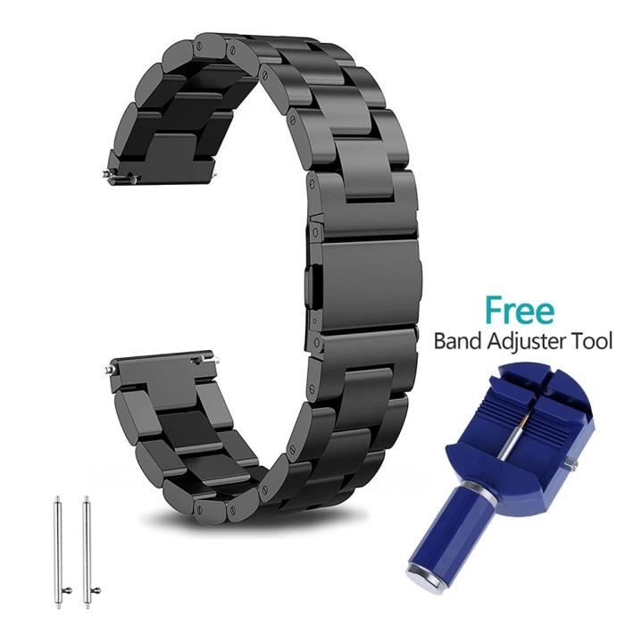 Accessoires Montres Bracelet de montre en acier inoxydable 18mm
