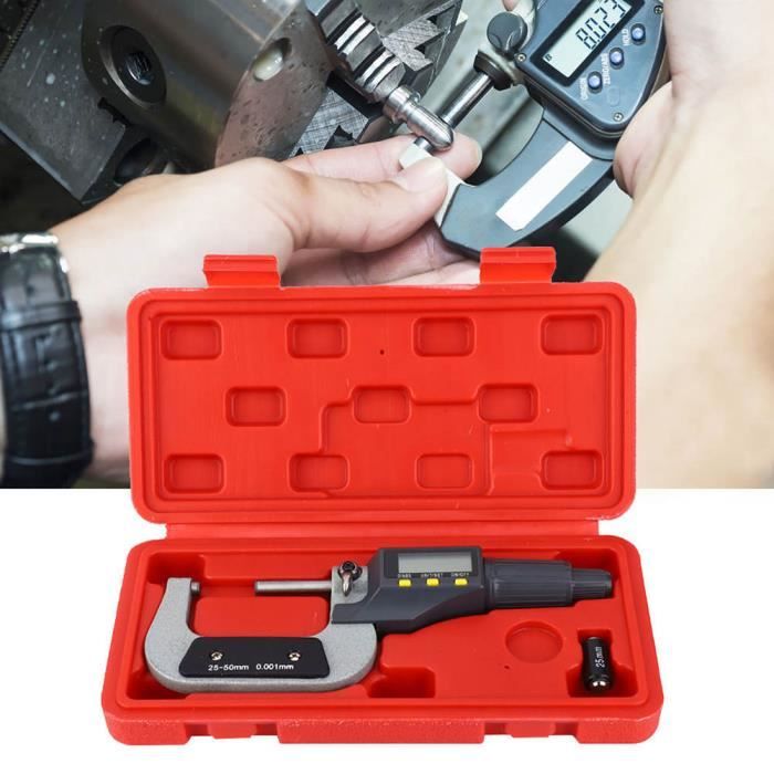 Micromètre électronique numérique 0-25mm, micromèt... - Grandado