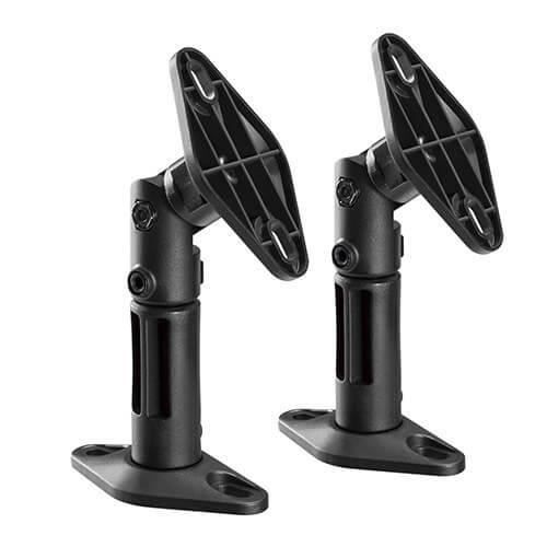 Lot de 8 supports muraux réglables en alliage de zinc poli pour étagère en verre de 4 à 6 mm