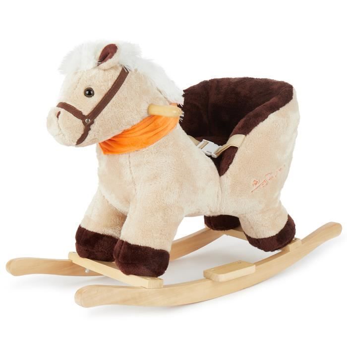 Bieco Peluche Animal a Bascule Chevaux Cheval a Bascule Bebe 1 An Cheval a Bascule Animal a Bascule Bebe Animaux a Bascule Cdiscount Jeux Jouets