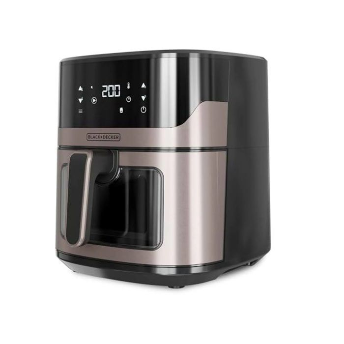 Black+decker Friteuse sans huile 6.5l 1600w noir - BXAF6500E