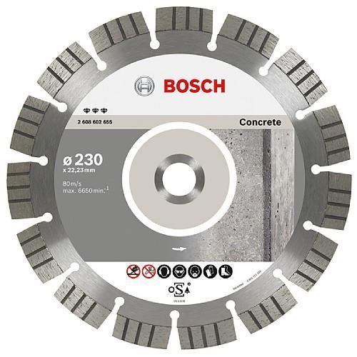 Disque à tronçonner diamanté Best for Concrete 300 x 22 23 x 2 8 x 15 mm Bosch 2608602656 - vue 2
