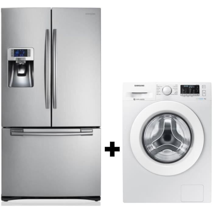 Pack Samsung Rfg23resl Refrigerateur Americain 520l