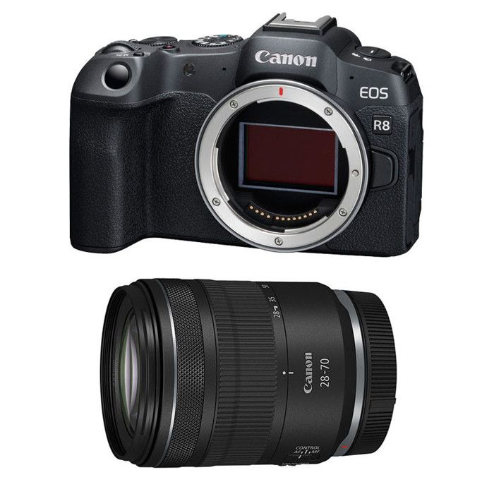 CANON EOS R8 + RF 28 70mm f2.8 IS USM Neuf - vue 5
