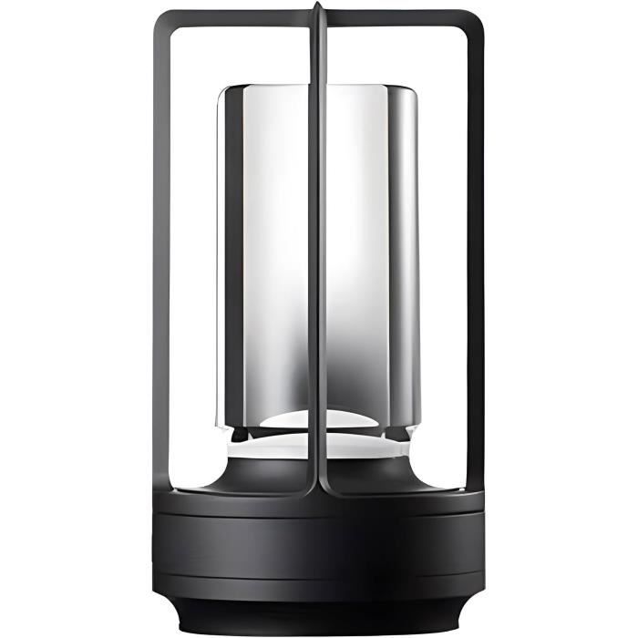 Lampe De Table LED Aipsun Sans Fil - 6000mAh - IP54 - 3 Températures De Couleur - Aluminium - 33,5cm