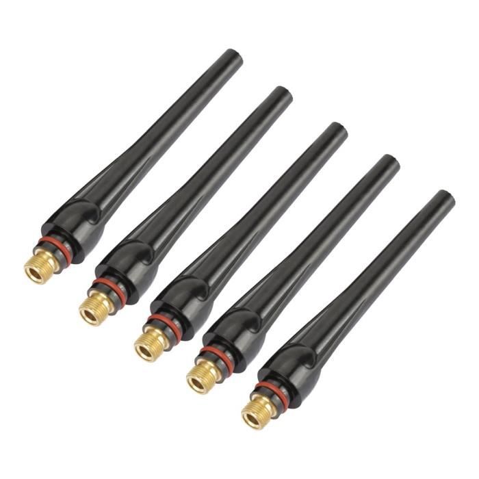 Capuchon Arrière Long 5PK Pour Torche TIG WP-17/18/26 - Pièce De Rechange Soudage