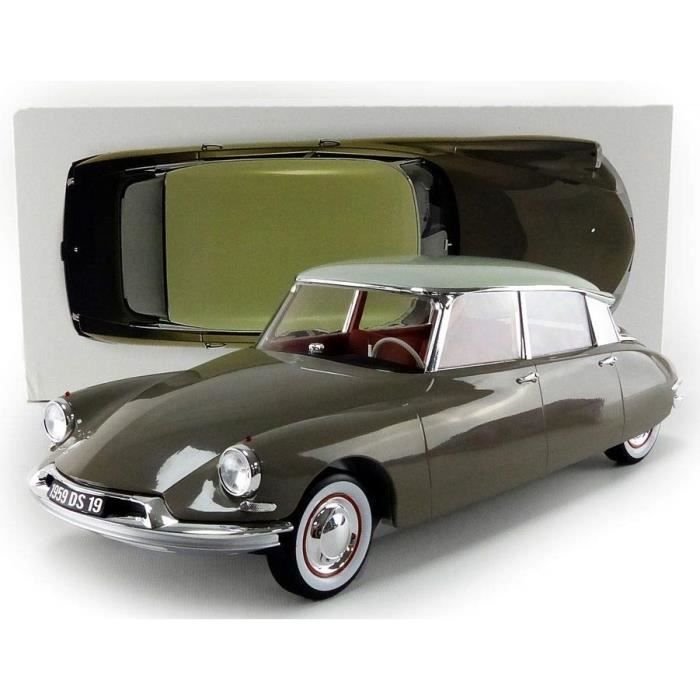 Norev - 1:18 - Citroën DS 19 Marron Glace/Blanc Carrare