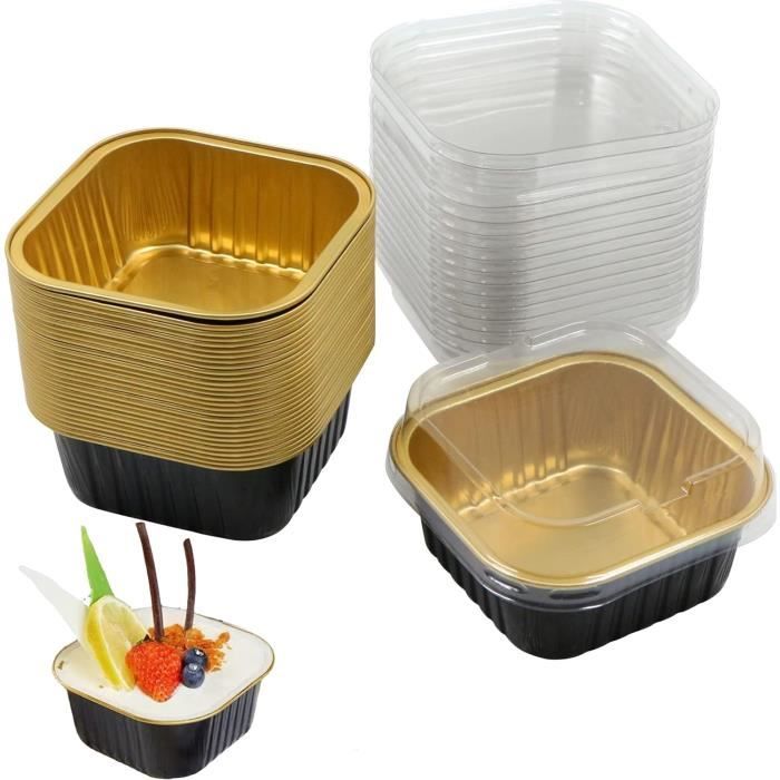 150 Moules à Cupcakes Jetables 3 Couleurs – Caissettes Pâtisserie Avec Doublure Aluminium, Marron/Vert/Rose, Parfaits Pour Fêtes Et Cuisson