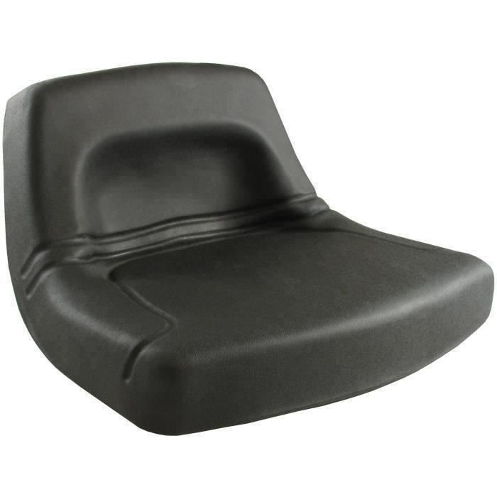 Siège adaptable moyen modèle pour autoportées et microtracteurs avec trous de fixation les plus cour