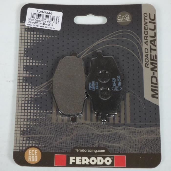Plaquettes De Frein Ferodo FDB1726 Lot De 4 - Avant - Haute Performance