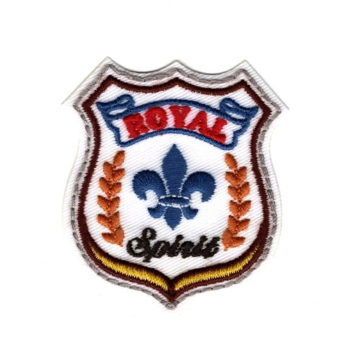 patche écusson fleur de lys lilly medieval roi reine patch brodé patche écusson fleur de lys lilly medieval roi reine patch brodé