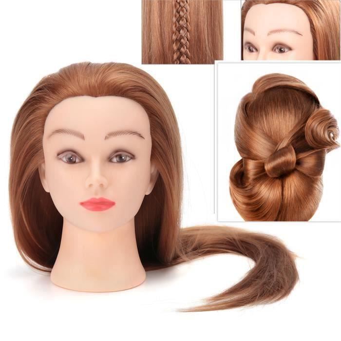 Tête Suzan Cheveux Naturels 30-35Cms main image 0
