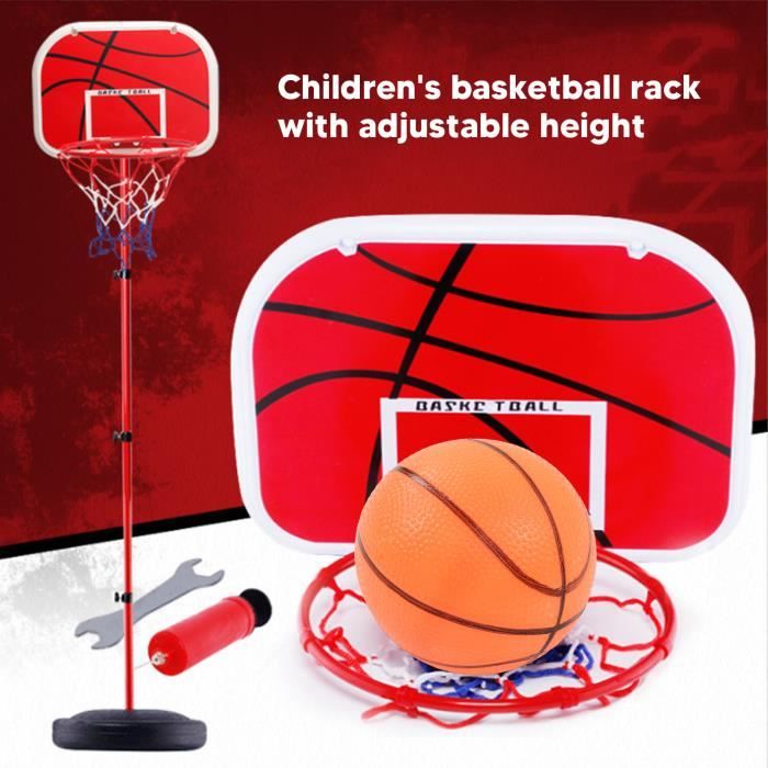 Panier de Mini Basketball, Ensemble de Mini Basketball avec 3 Ballons de Basketball Planche de Basketball avec Ventouse Jouet Sport de Loisir avec Ballon pour Bureau, Chambre, Salle de Bain