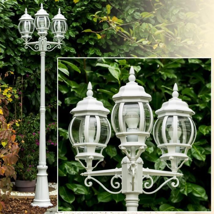 Lampe dextérieur - HOFSTEIN - Meyen - Antique - 3 branches - IP44 - E27 Lampe dextérieur - HOFSTEIN - Meyen - Antique - 3 branches - IP44 - E27