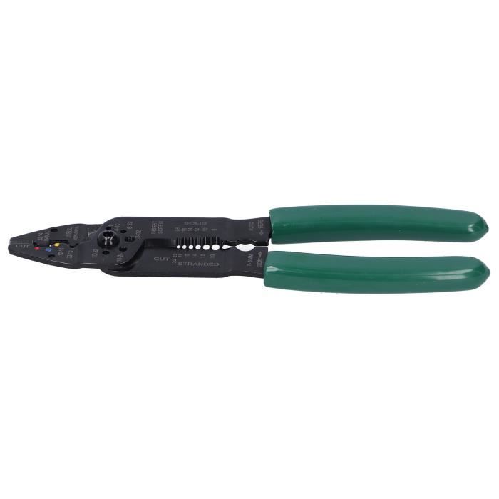 Dénudeur De Câbles Manuel 2 En 1 - Pour Fils De 3 à 17 Mm - 6 Lames Interchangeables - Idéal Recyclage Cuivre Et électricité