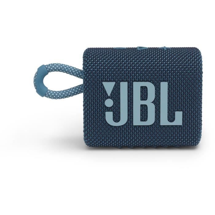 JBL GO 3 Bleu Enceinte étanche portable - Bleu