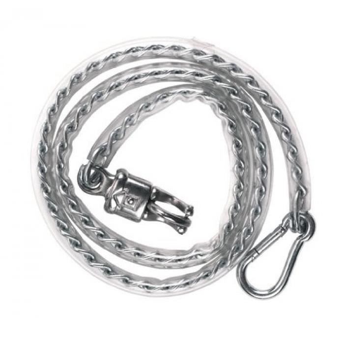 Collier Pvc laisse Tug attachée avec mousqueton anti panique - Tugs