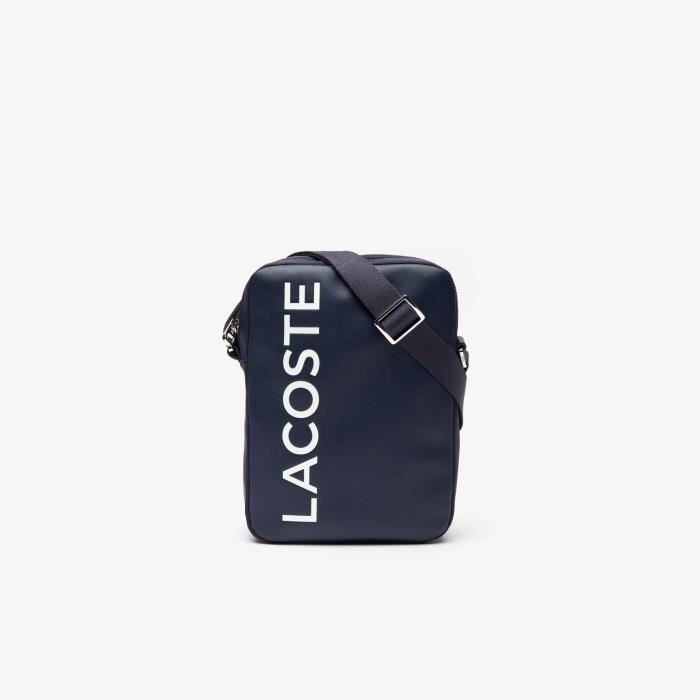Sacoche lacoste homme bleu marine 2025