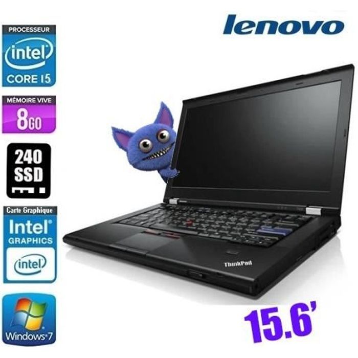 Ordinateur Portable - LENOVO - THINKPAD T420 - Core i5 2.5GHz - 8 Go RAM - 240 Go SSD - 14 - Lenovo