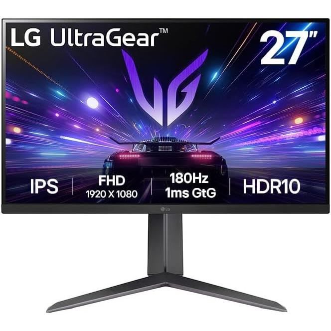 Écran PC Gaming - LG - UltraGear 27GS65F-B - Dalle IPS FHD 1920x1080 - 1ms GtG - HDR 10