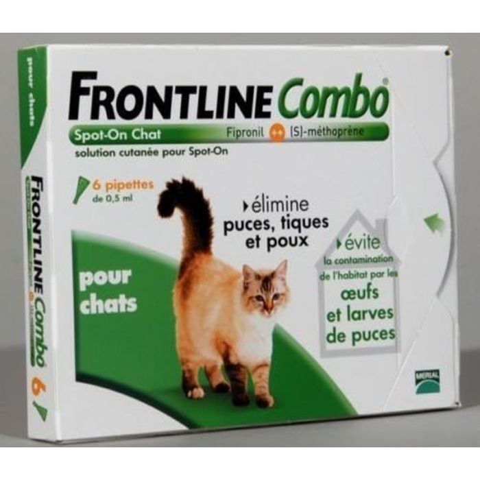 Frontline Combo Chat Par 6 Achat Vente Antiparasitaire Frontline Combo Chat Par 6 Cdiscount