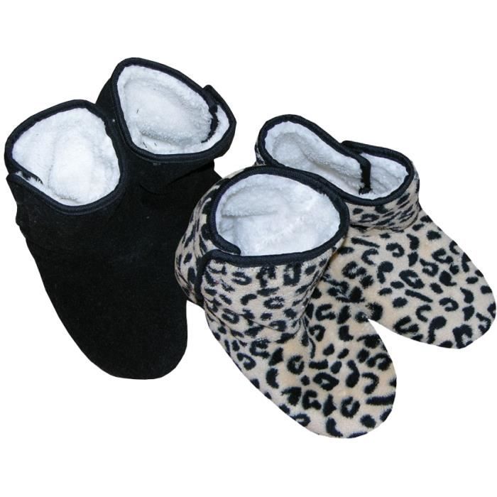 bottines chaussons