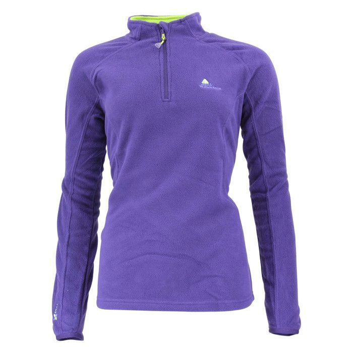 Pull mohair violet capuche (24141) | LA PETITE PARISIENNE