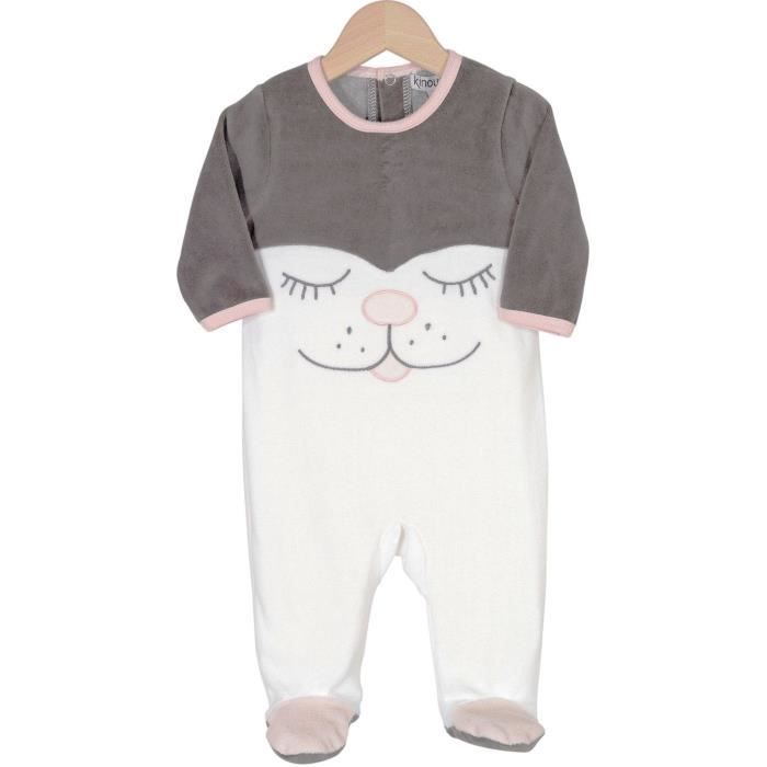 Kinousses Pyjama Chaton A Partir De 3 Mois Bebe Fille Cdiscount Puericulture Eveil Bebe