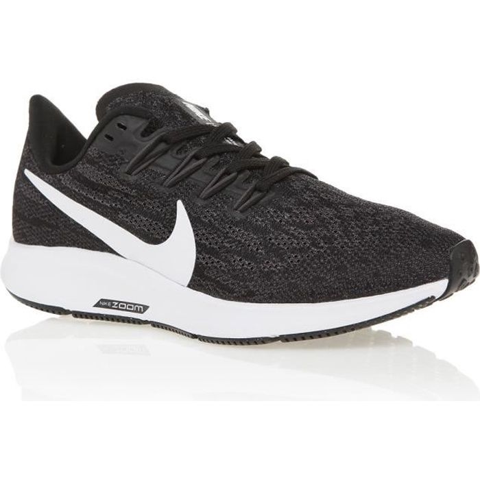 Chaussures de running NIKE Air Zoom Pegasus 36 Femme Noir Running Regulier Cdiscount Sport