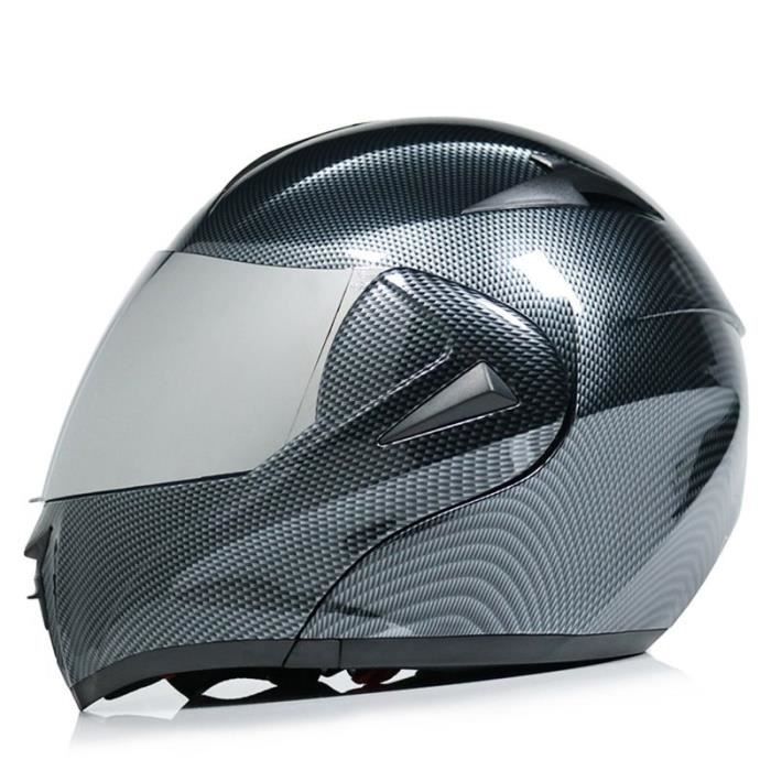 Casque moto fibre de carbone clearance