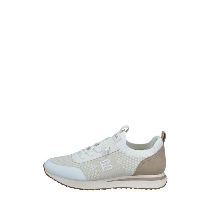 Baskets femme Bagatt Ref 65210 2052 Blanc Beige