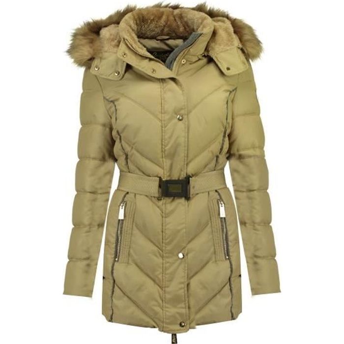 Doudoune Femme Geographical Norway Becky Beige